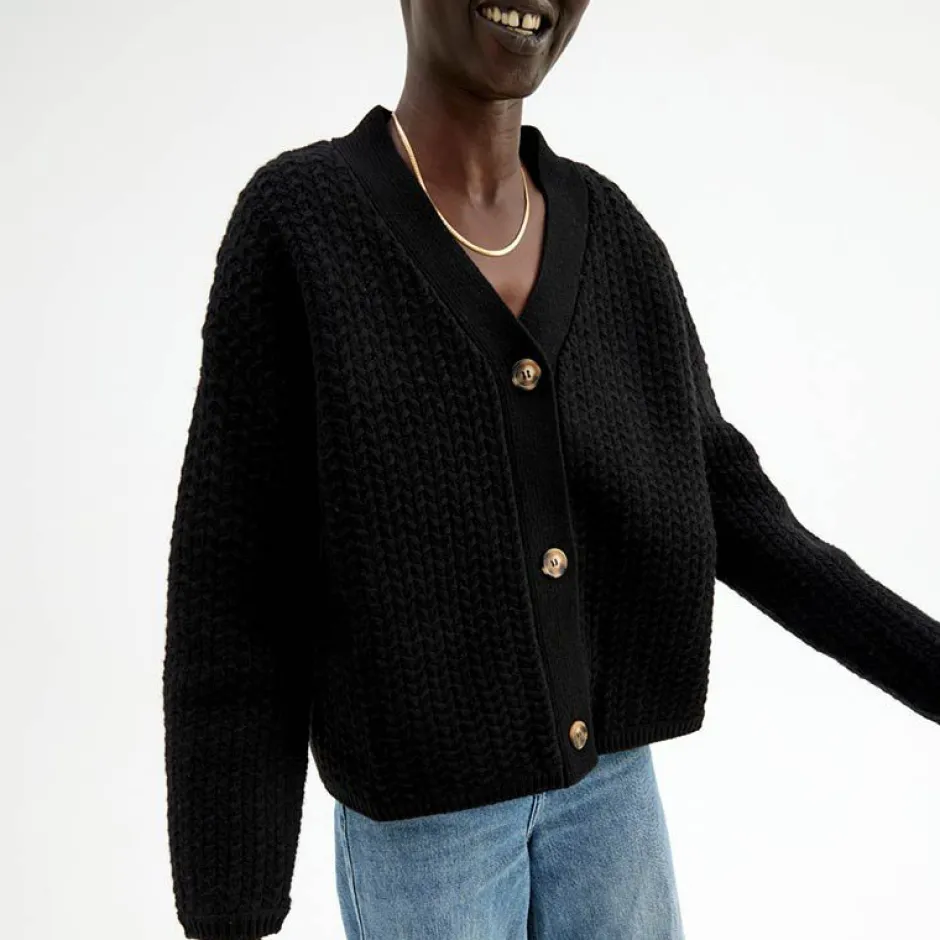 Pierre Robert Cardigan Med Struktur