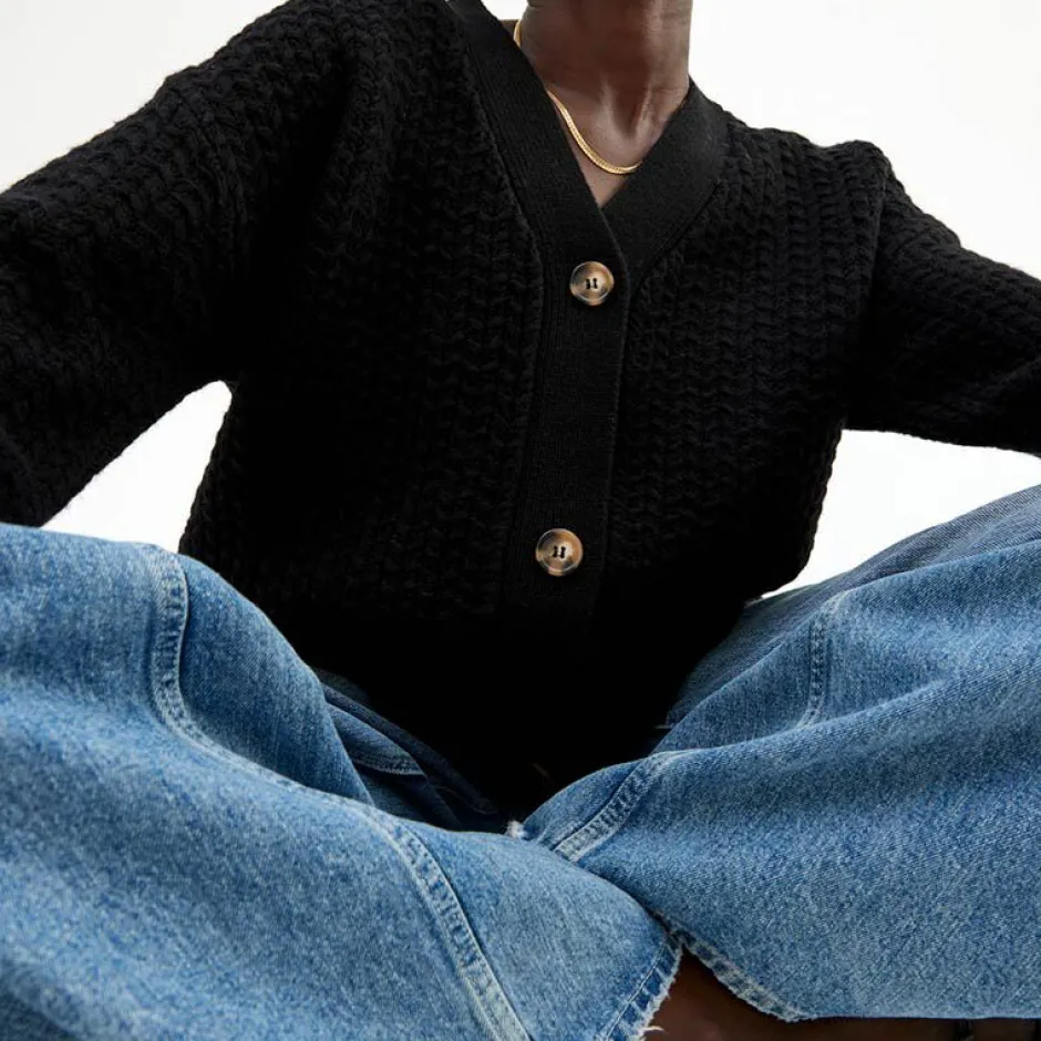 Pierre Robert Cardigan Med Struktur