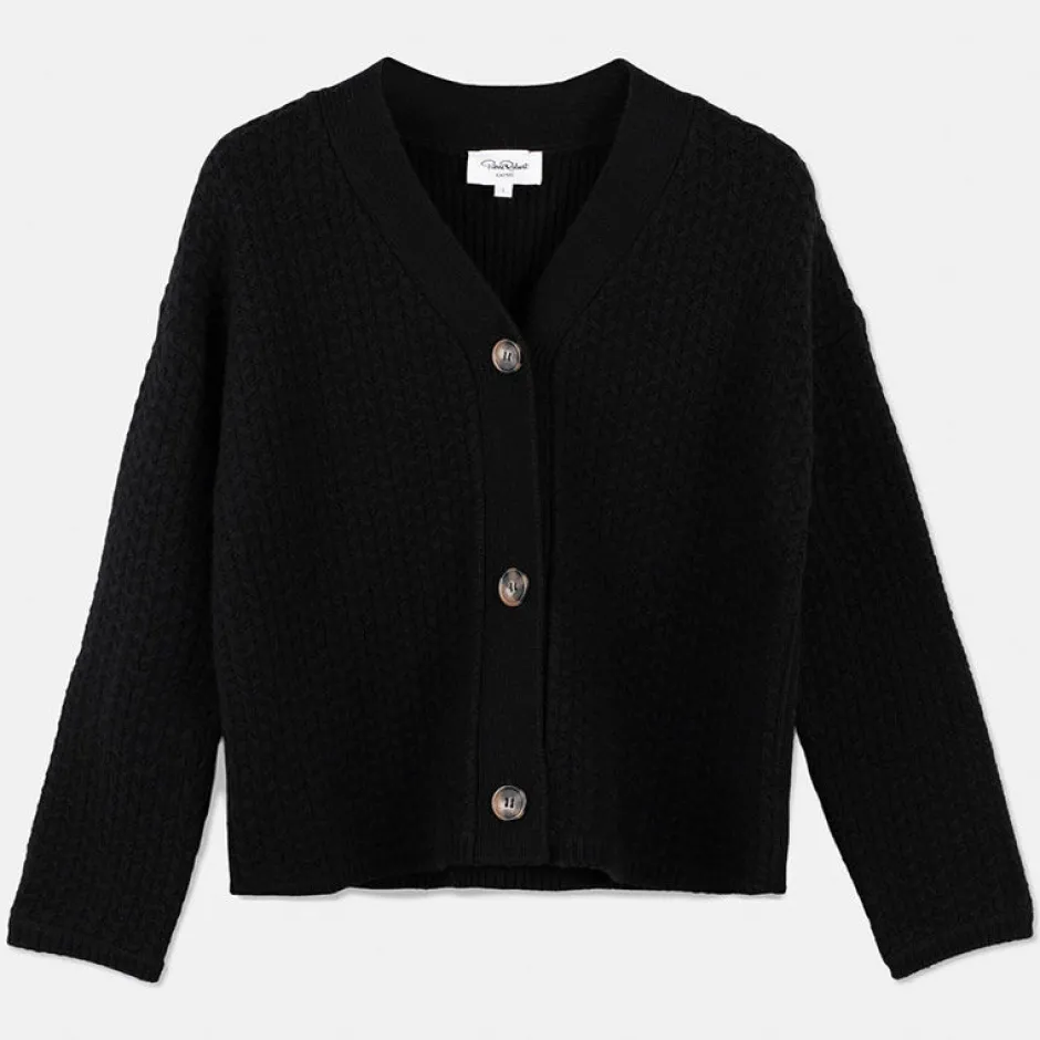Pierre Robert Cardigan Med Struktur