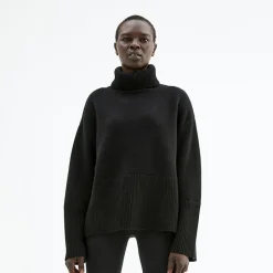 Pierre Robert Oversized Høyhalset Strikkegenser